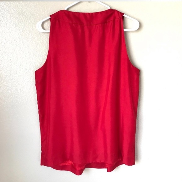 Kate spade New York red silk bow tank - Picture 2 of 9